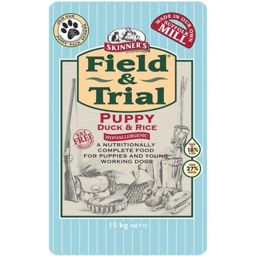 Skinners Field & Trial Duck & Rice Puppy Food