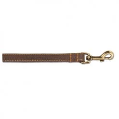 Ancol Timberwolf Leather Dog Lead