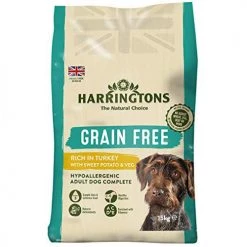 Harringtons Grain Free Turkey With Sweet Potato & Vegetables Adult Dog Food