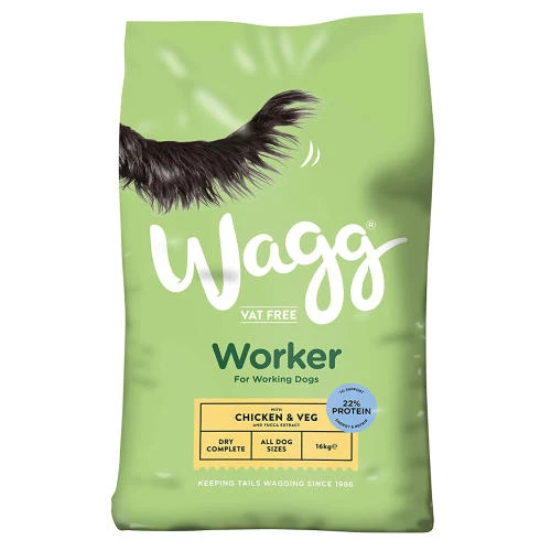 Wagg Complete Worker Chicken Dog Food